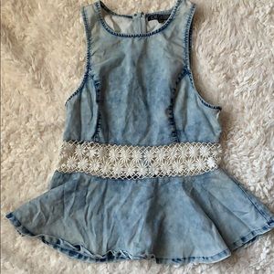 Love Culture Denim Top